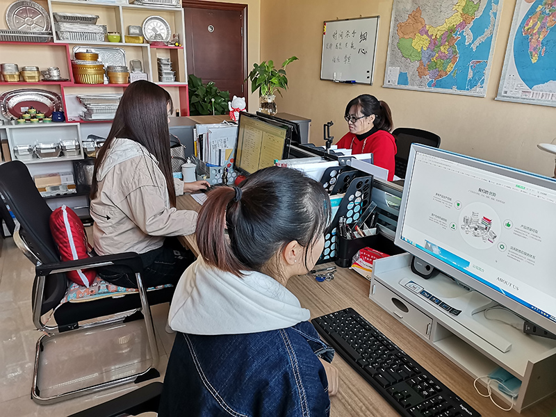 Office Work Scene